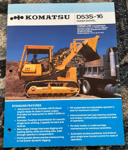Komatsu d53s dozer crawler - dozer,