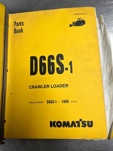 D66s11400 komatsu parts book - d66s11400,