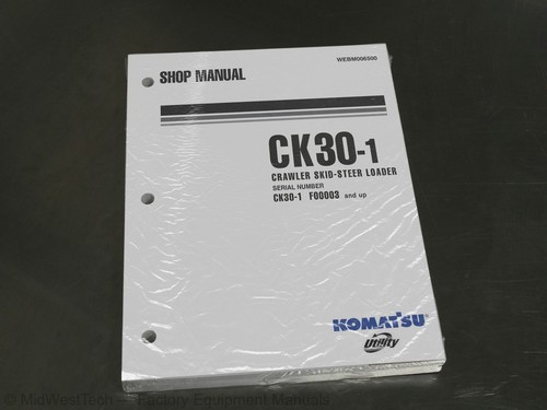 Komatsu ck30 crawler skid - komatsu, ck30-1