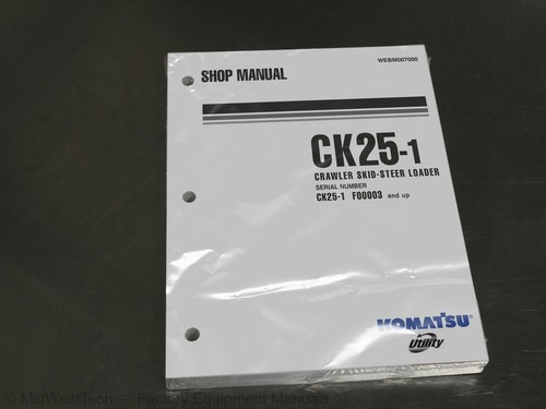Komatsu ck25 crawler skid - ck25-1,