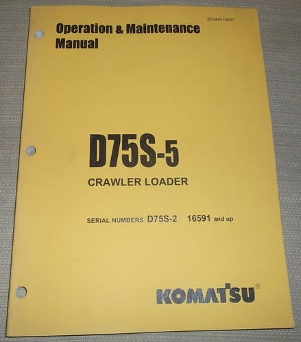 Komatsu d75s crawler track - komatsu,